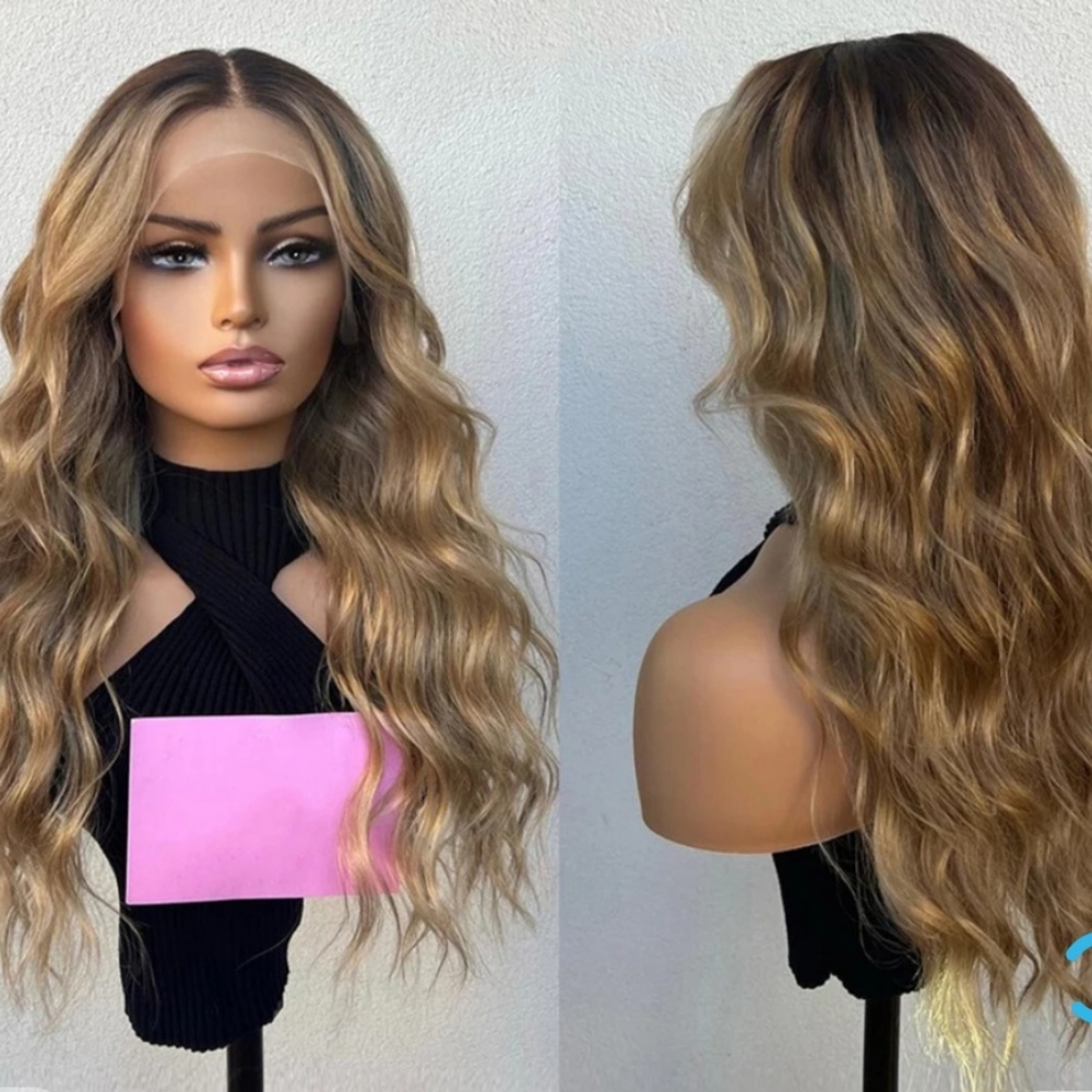HD lace front  human hair wig